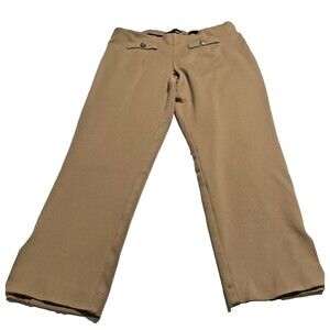 Autres Filles Womens Tan Cigarette Pants Size Medium